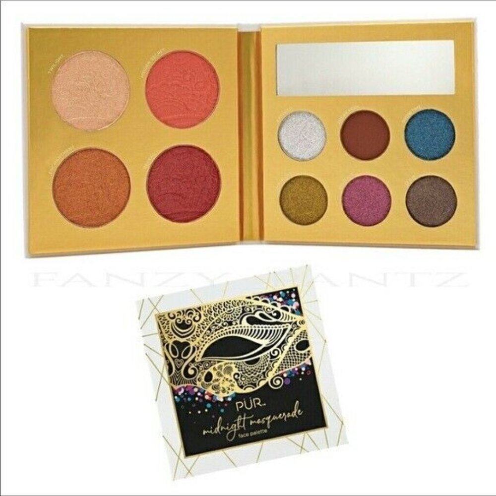 Pur Cosmetics Midnight Masquerade Face Palette‎ Set of Eyeshadow & Blushes $38